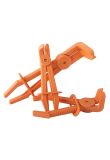 Set of 3 bent hose clips