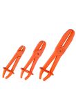 Jeu de 3 pinces durites droites