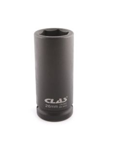 3/4" LONG HEX IMPACT SOCKET 26mm