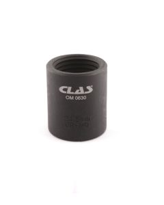 Douille mit Umgekehrtem Gewinde 24.5mm L.38mm 1/2"