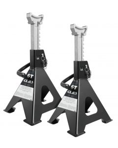 PAIR OF 6T JACK STANDS WITH SECURITY PINS