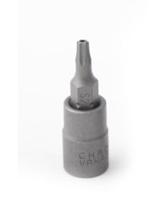 T27 1/4" TORX-BIT-STECKSCHLÜSSEL MIT BOHRUNG
