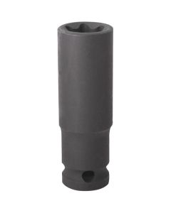 1/2" IMPACT SOCKET TORX E22 L.76mm