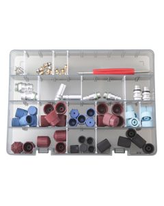 Kit obus/racor/tapón mantenimiento aire acondicionado