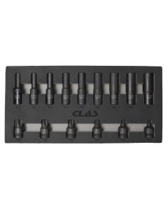 1/2" Male and Female Torx Socket Set (15 pcs)