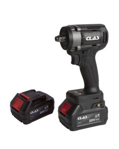 1/2" IMPACT WRENCH 680Nm 20V BRUSHLESS + 2 BATTERIES 4Ah + CHARGER