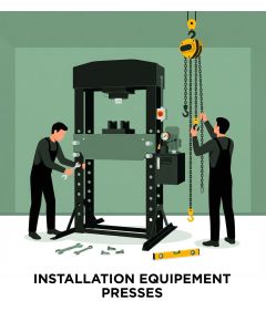 Installation av utrustning för press