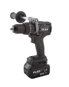 Taladro percutor sin escobillas 20V + 2 baterías 4Ah + cargador