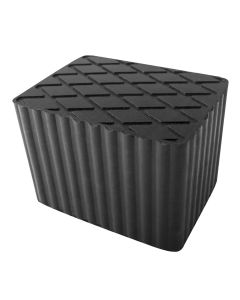 Rektangulär gummipad 160x120x115mm
