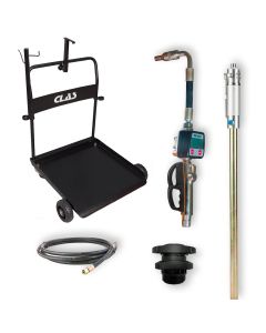 3:1 mobile oil distribution trolley for barrels 180-220kg