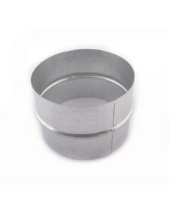 HÜLLE AUS BLECH FÜR FLEXIBLE Ø125mm