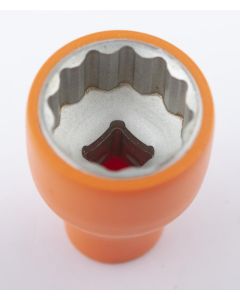 24mm 3/8'' insulated 12-sided socket