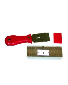 SCRAPER WITH HANDLE + 100 BLADES