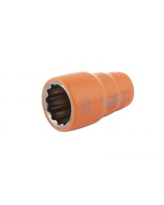 1/2" DOUBLE HEX INSULATED SOCKET 23mm