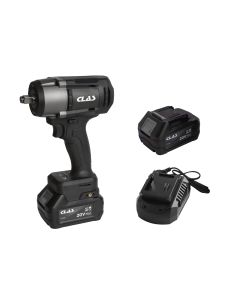 Schrauber 1/2" 1180Nm 20V brushless + 2 Batterien 4Ah + Ladegerät