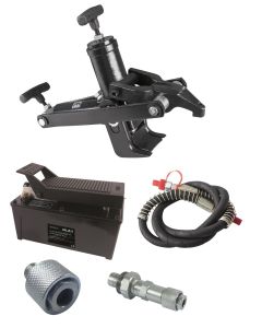 Hydropneumatisches Abdrückerpaket + Pumpe/Schlauch/Kupplung