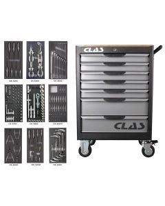 CARROS DE SERVICIO + 168 HERRAMIENTAS