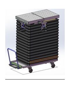 OH 1201 protective curtain + lift table installation kit