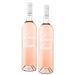1 botella Love by Leoube rosado - Estuche de botellas