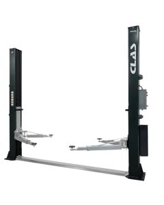 2-column asymmetrical low-deck post lift 4T 240V