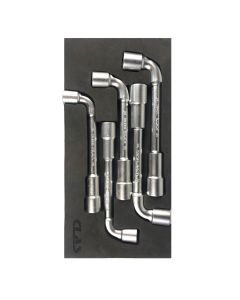 Insert clés à pipe 6 pans 20-24mm (5pcs)