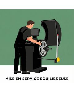 Mise en service équilibreuse