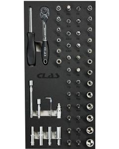 RATCHET INSERT 1/4" 90 TEETH (55PCS)