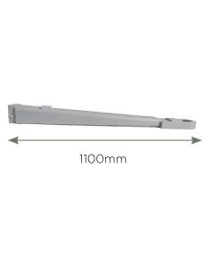 Par de extensiones de brazo extra plano de 70mm y bloqueo de 1.10m