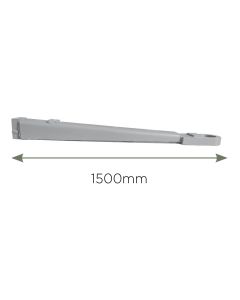 Par de extensiones de brazo extra plano de 70mm y bloqueo de 1.50m