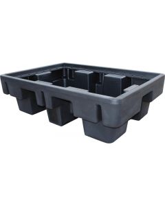 SPILL CONTAINMENT TRAY 230l 2 DRUMS WITHOUT GRATING