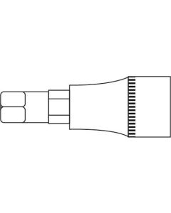 1/2" D. HEX SOCKET BIT 12mm L.55mm