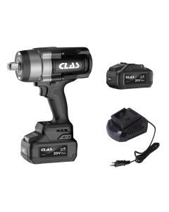 Boulonneuse 3/4" 2400Nm 20V brushless + 2 batteries 8Ah + chargeur