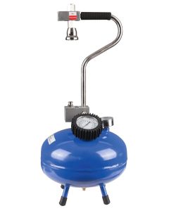 PORTABLE TIRE INFLATOR WITH WALL STAND