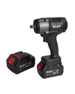 1/2" IMPACT WRENCH 1180Nm 20V BRUSHLESS + 2 BATTERIES 4Ah + CHARGER