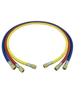 FLEXIBLE 4m F1/4" x F1/4" SAE RIGHT BLUE