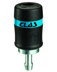 Fast connector passage 7.2mm for hoses Ø10mm