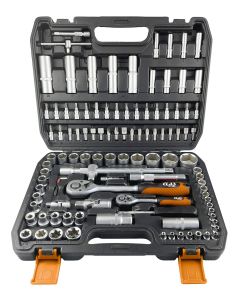 Coffret d'outils 1/4"-1/2" (108pcs)