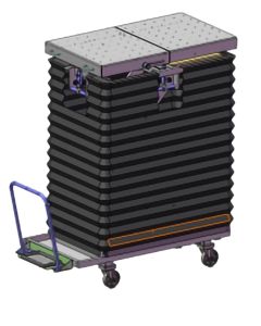 OH 1201 protective curtain + lift table installation kit