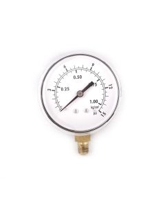 Manometer 0 bis 1bar 0,25