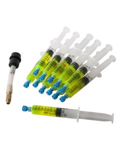 12 syringe tracer pack 7,5ml for R134a gas