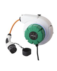 Wifi wallbox reels for electric vehicle power supply type2
