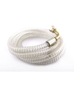 Transparent hose with 2.5m connection