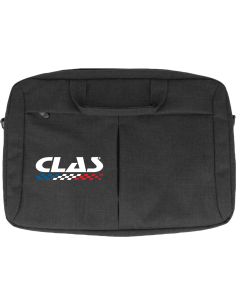 Graue Computertasche