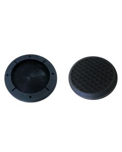 Round rubber pad Ø123x22mm