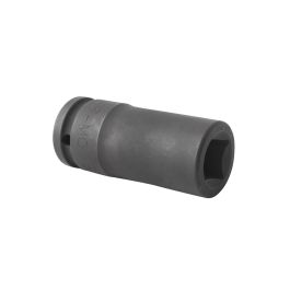 Douille à Choc Carrée 4 Points 13mm 1/2" - Acier CR-MO, Noircie, Pour Roues, Boulons Carrés - Outil Pneumatique Ou Manuel - Réparation Auto, Bricolage
