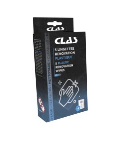 5 lingettes rénovation plastique