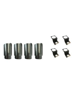 Kit of 4 extensions 70mm