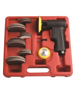Revolver Mini orbital sandningsmaskin Ø50-75mm förpackning