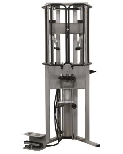 Reinforced pneumatic spring compressor (2.4T) with articulated jaws